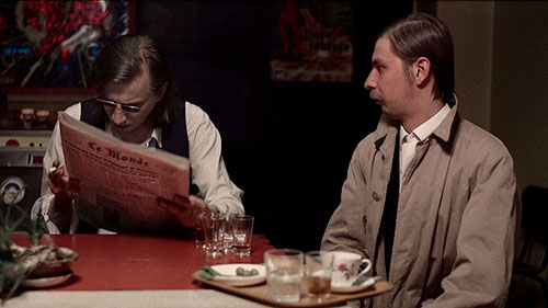 Аки Каурисмяки и Матти 
													Пеллонпяя в фильме 
													Никчемные, 1981 г.